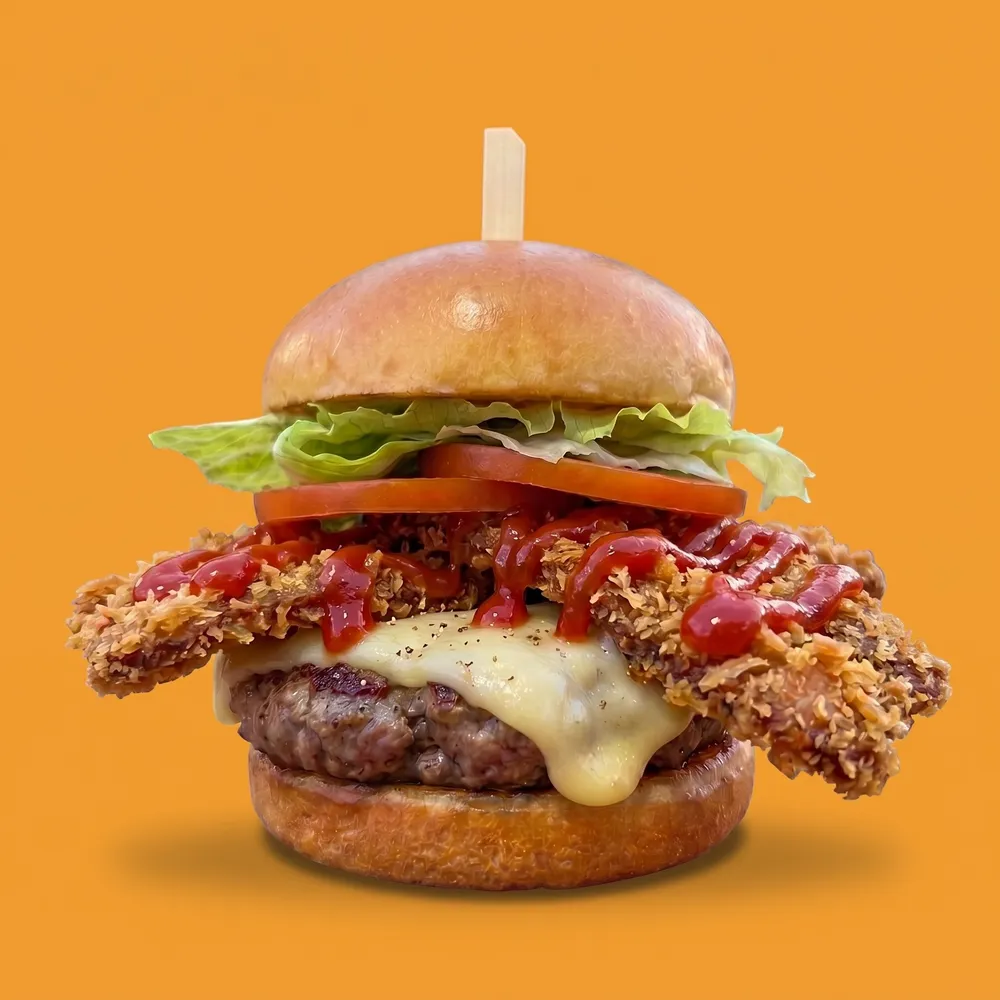 Hambúrguer Bacon Empanado