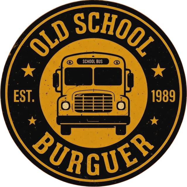 Logo Old School Burguer